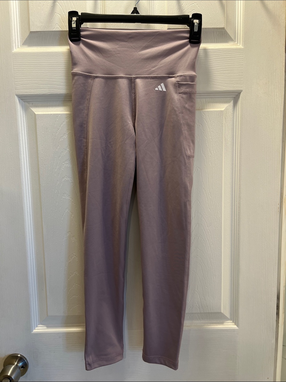 NWT Adidas Mauve High-Rise Performance Leggings